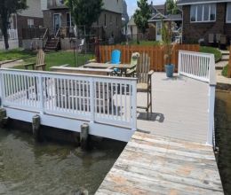 Clearview Home Remodeling newly installed deck
